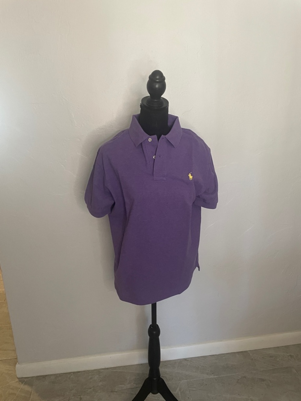 Polo by Ralph Lauren Purple Short-Sleeve Classic Polo